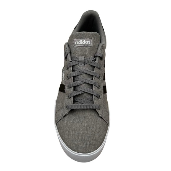 adidas Men\'s Daily 3.0 Canvas Skate‎ Sneakers Size 10.5 Gray/Black Casual Shoes main image 7